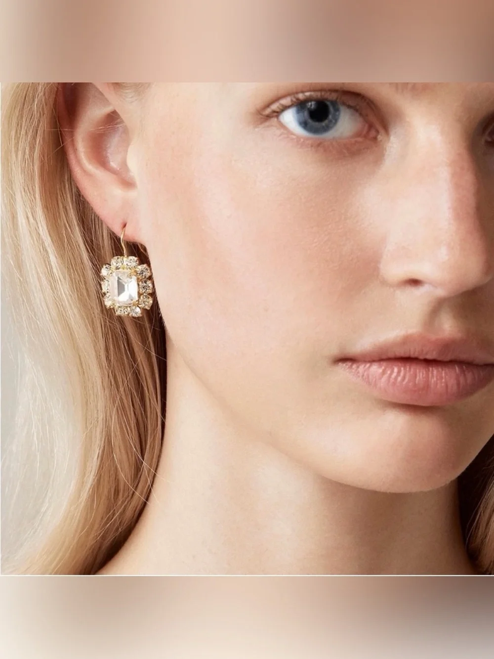 J. Crew Gemstone Drop Earrings